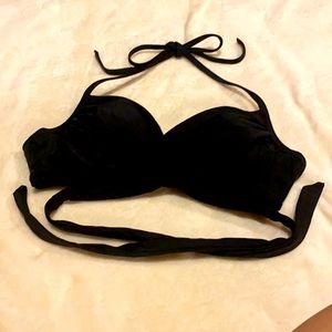 Black bikini top